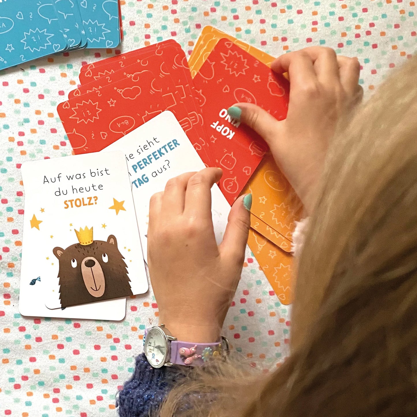 Gesprächskarten für Kinder "Erzähl doch mal"