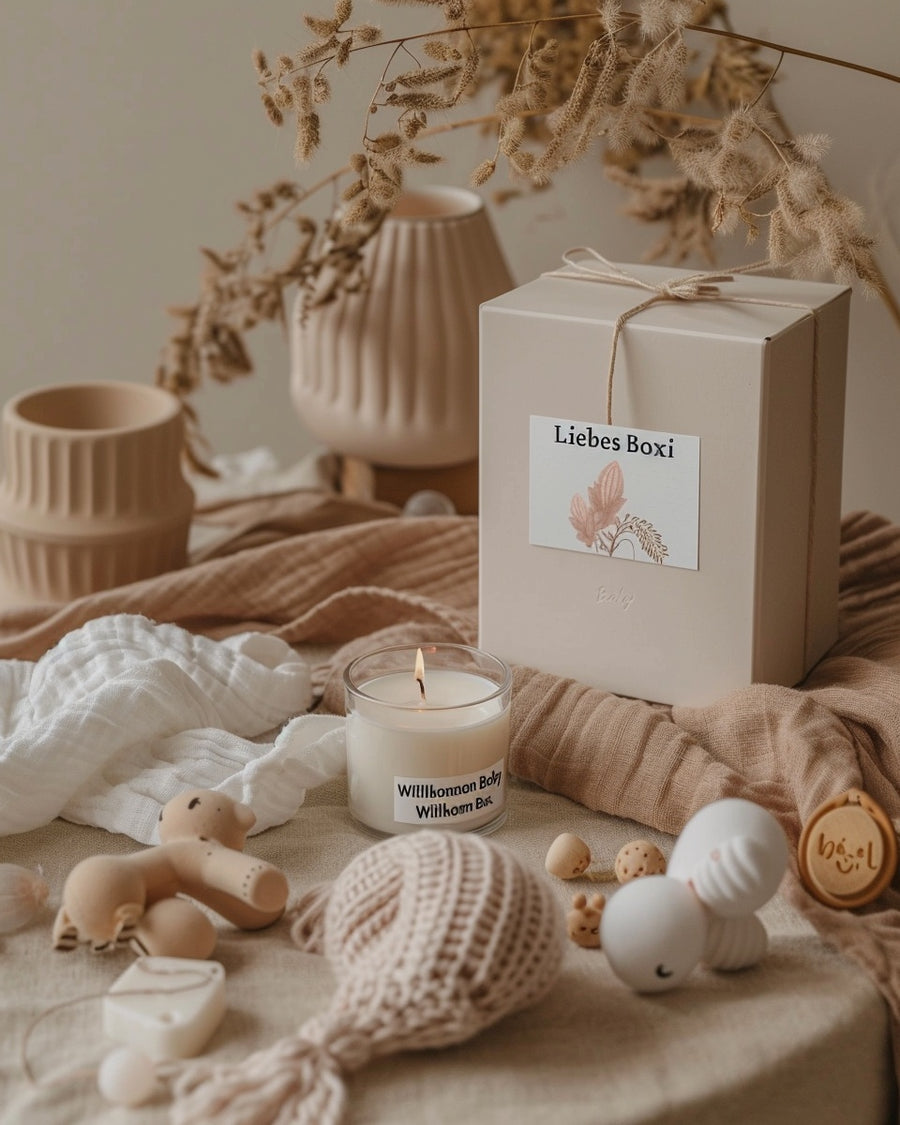 Willkommen Baby Box – Deluxe personalisiert